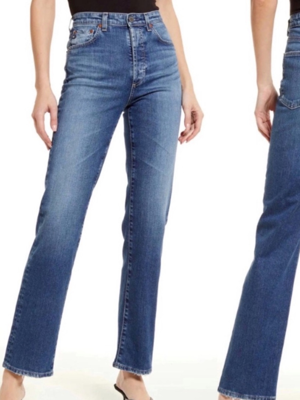 AG Alexxis Straight Jeans! Retail $225 - Picture 8 of 8